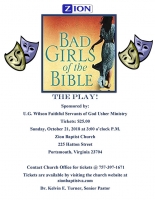Bad Girls of the Bible: The Play